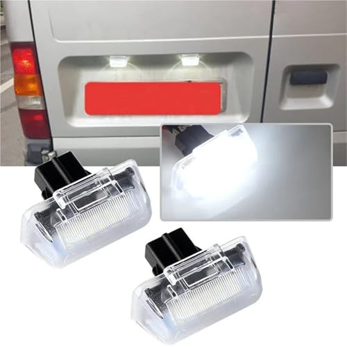 Luces de matrícula LED para pasar la ITV en Ford Transit MK4 MK5 MK6 MK7 y Connect 4