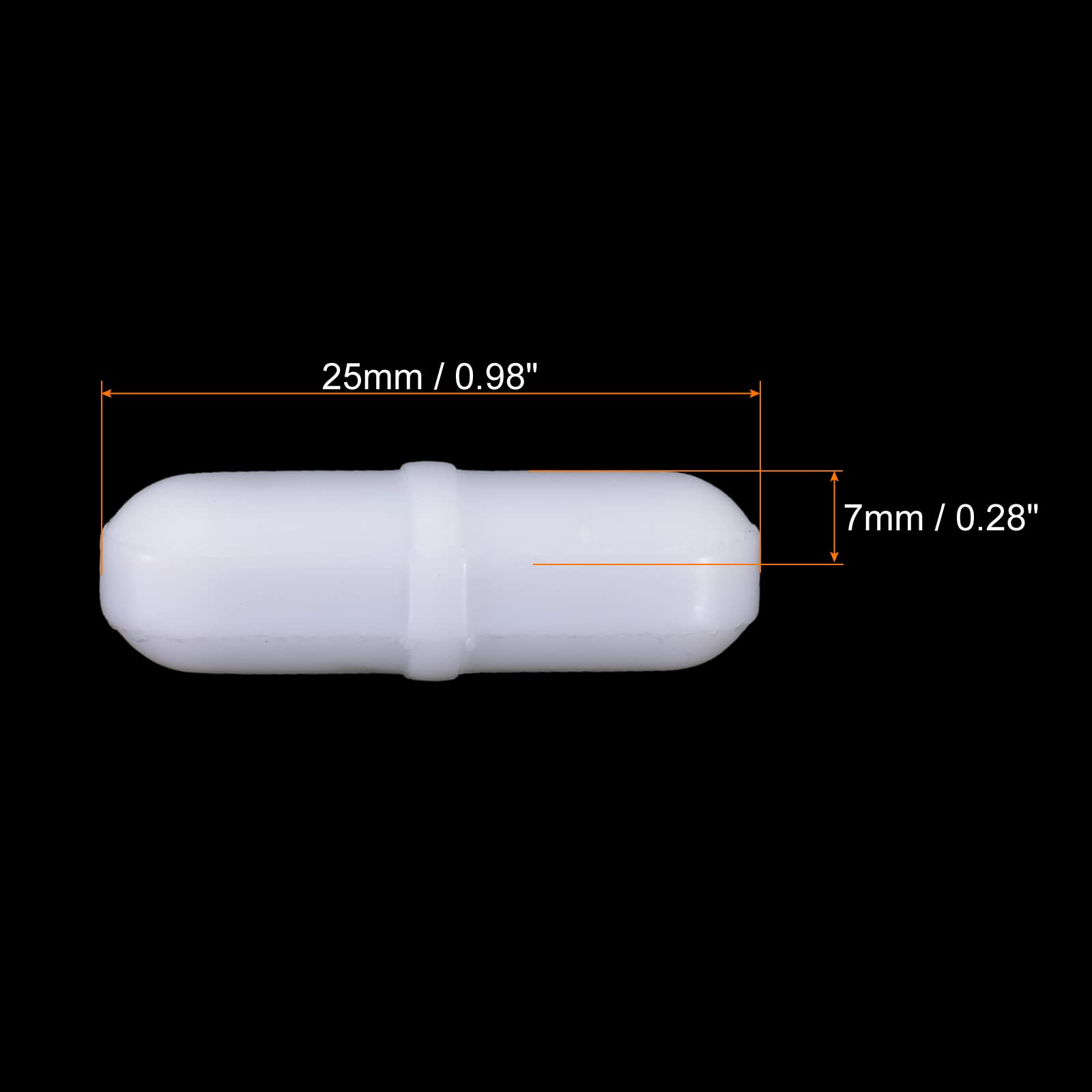 QUARKZMAN 3er Set Magnetrührstäbe – PTFE-beschichtet, 25 Mm Ringform Für Labor