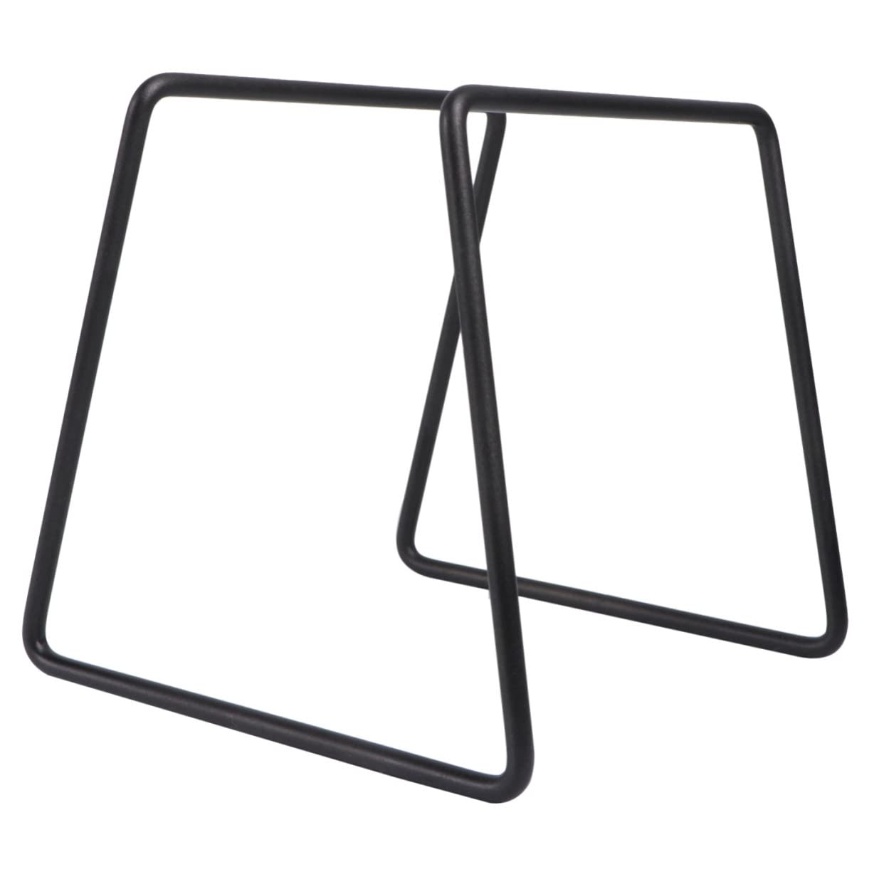 VINTORKY Coffee Dripper Stand Lightweight Metal Filter Rack for Brewing Coffee Elegant Black Design