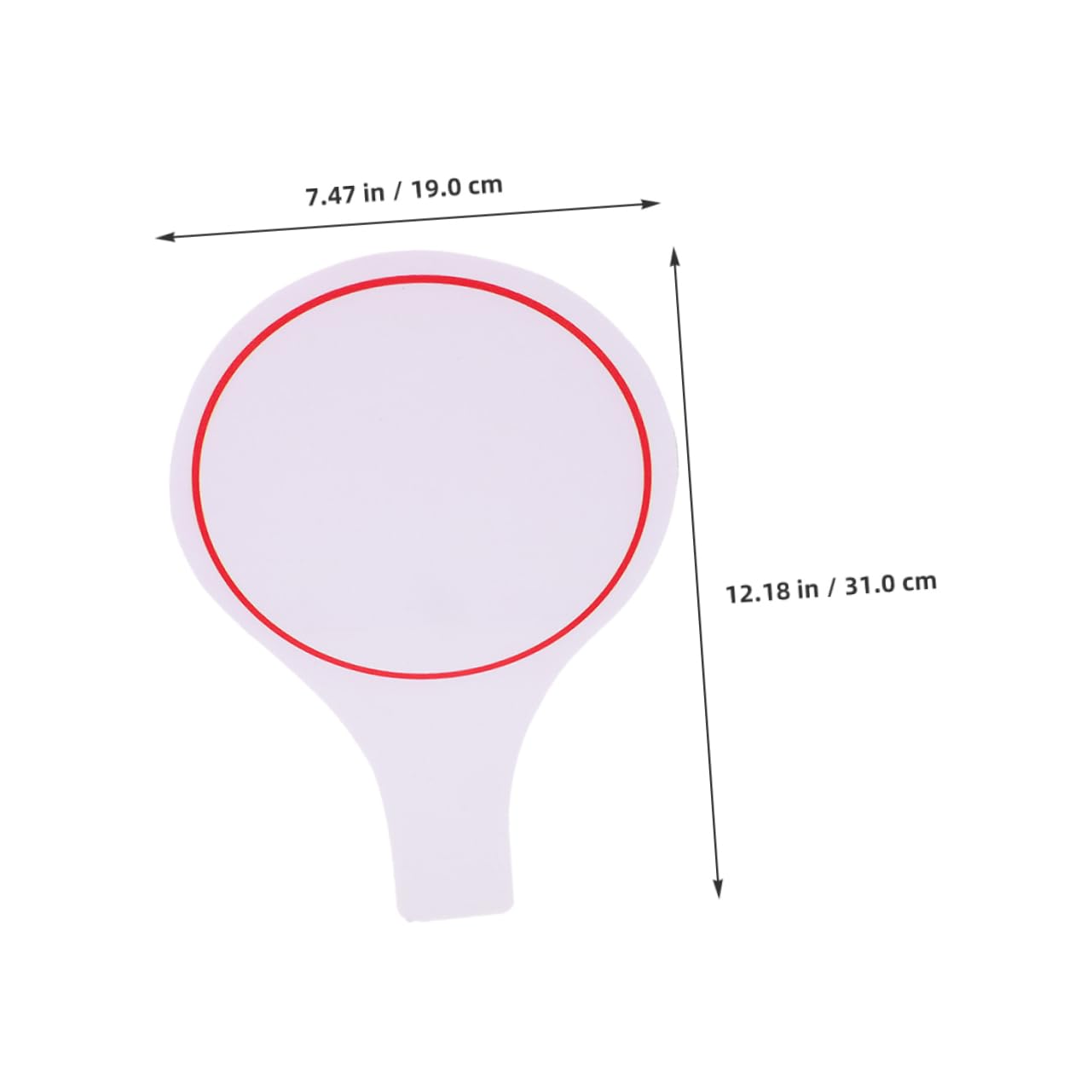 BESTonZON Dual-use Scoreboard Writing Board Single-Sided Portable for Outdoor Shows Competitions