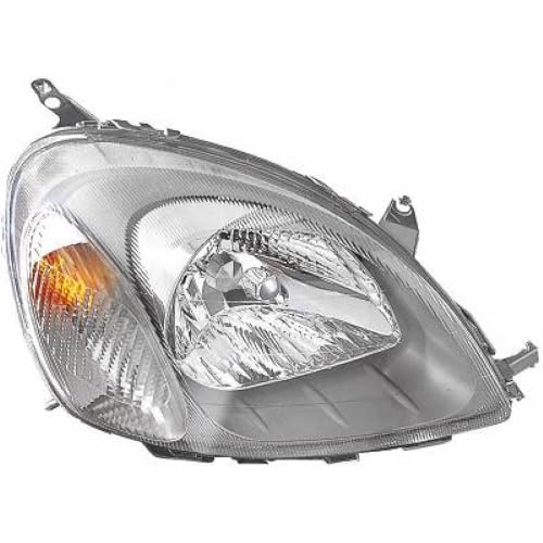 Phare avant droit H4 pour Toyota YARIS 1999-2002 pour remplacer une optique opaque au contrôle technique