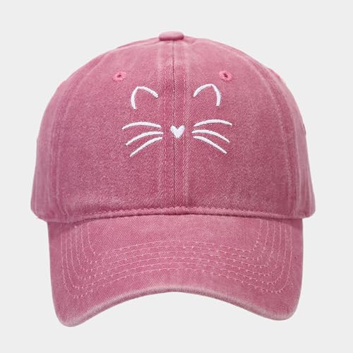 Image of XYIYI 2 Pack Unisex Washed Vintage Baseball Cap Golf Dad Hat Adjustable Classic Low Profile Plain Cap for Men Women