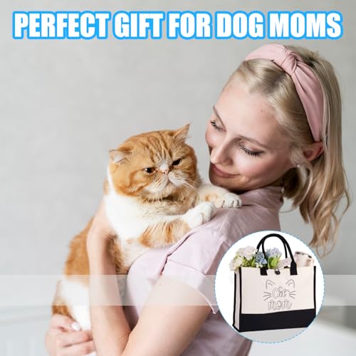 Mom Tote Bag Practical for Mother Cat Mom Gifts for Women Tote Bag miniatura 4