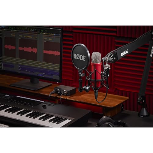 Rode NT1SIGNATURERED Røde Nt1 Signature Series Large-Diaphragm Condenser Microphone thumb #1