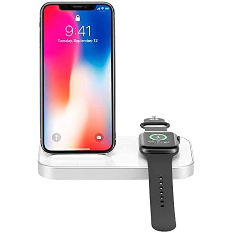Ubio Labs Wireless Charging Stand for iPhone and Apple Watch Cover