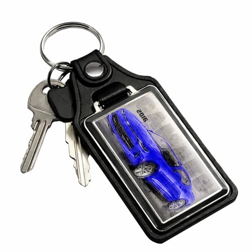 Image of Brotherhood Car Key Chain for Camaro - Classic Models Keychain for Men and Women Gift Key Ring - -