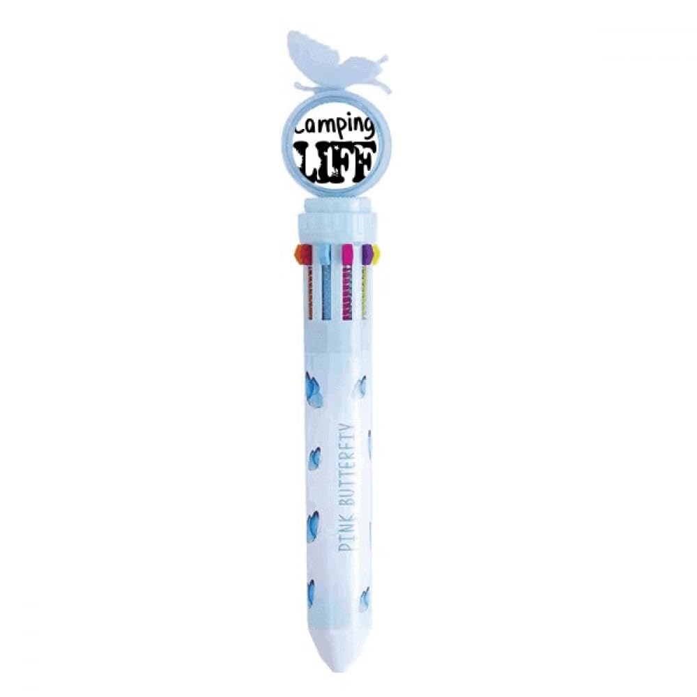 Stylo à bille rétractable multicolore pour vos carnets de voyage et sorties nature - 4
