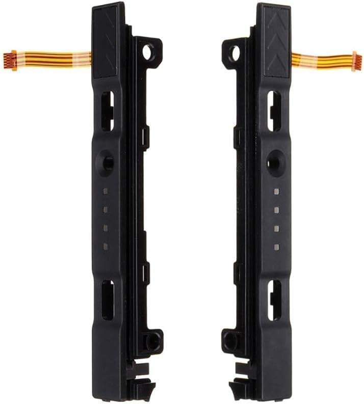 Willhom Replacement Left & Right Slide Rail w/Sensor Flex Cable For Nintendo Switch & Switch OLED Joycon Controller Slider Rail