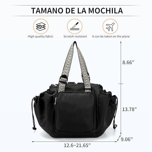 Bolsa organizadora de viaje convertible multifuncional para mujer miniatura 2