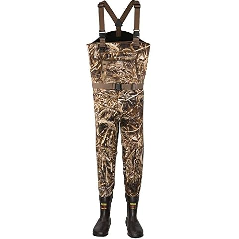 Hodgman Men's Brighton Neoprene Cleated Max5 Hunting Apparel, Realtree Max, Size 13 Cover