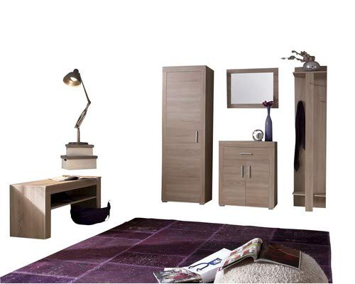 WILMES Schuhschrank und Kommode Lake mit 2 Türen und 1 Schublade | In Sonoma Eiche | 70 x 85 x 37 cm | 54115-80 0 80 - 54115-80 0 80 WILMES Schuhschrank und Kommode Lake mit 2 Türen und 1 Schublade | In Sonoma Eiche | 70 x 85 x 37 cm | 54115-80 0 80