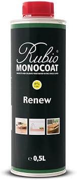Rubio Monocoat Renew, 500 ft2 | Clear Wood Maintenance Treatment for Indoor Use | Protection for Wooden Floors & Surfaces Treated with Oil Plus 2C | 0.5 Liter