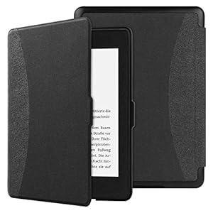 VOVIPO Case for 6.8″ Kindle Paperwhite (11th Generation-2021) and Kindle Paperwhite Signature Edition,Slim Protective cover shell for 6.8 kindle paperwhite-Black