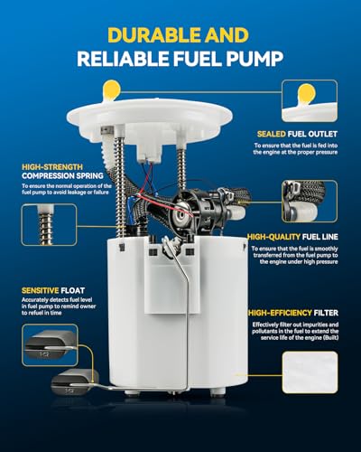 Image of PHILTOP Electric Fuel Pump Assembly FG1322 Fit for Ford Transit Connect