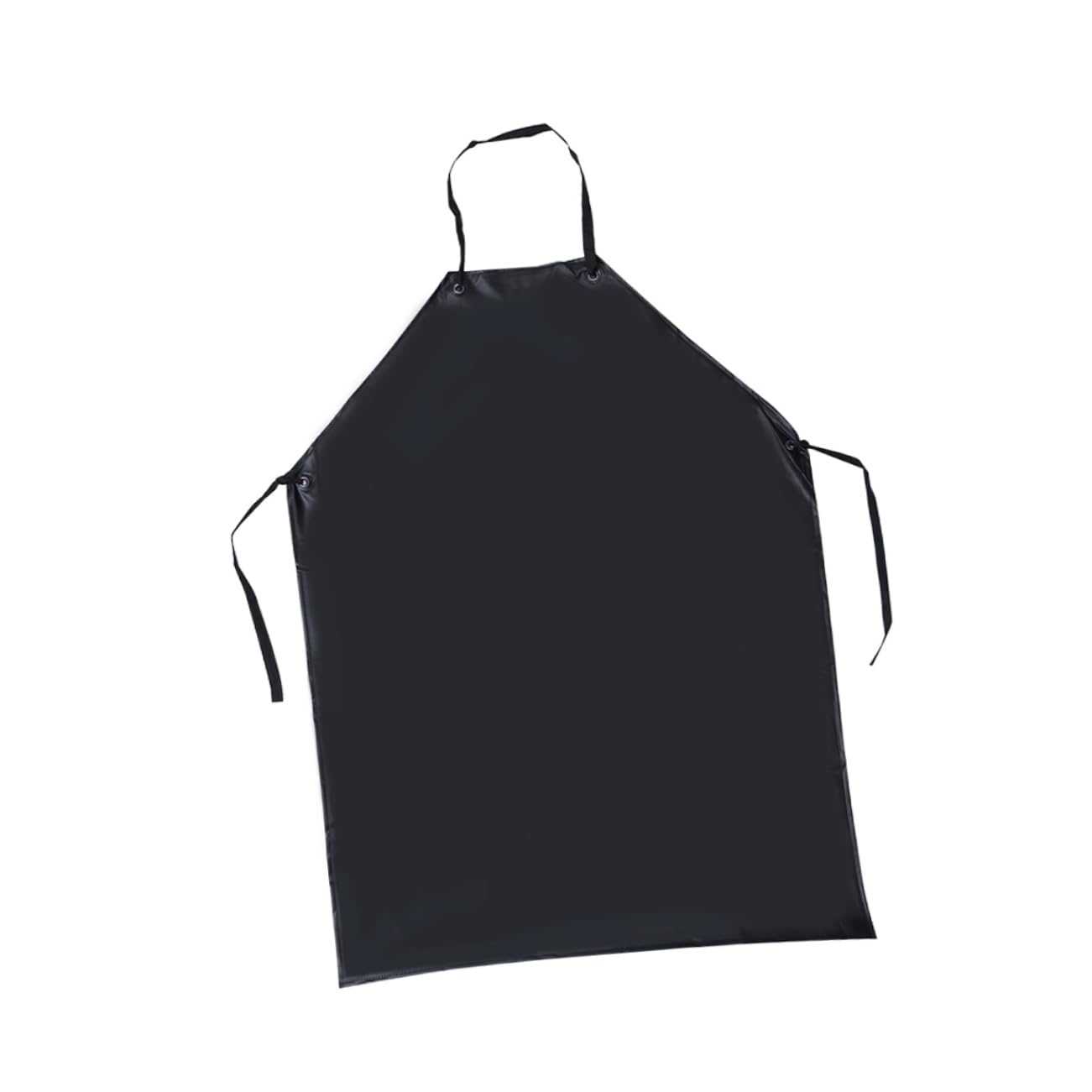 3pcs Tablier Imperméable en Pvc Noir Cuisine, Résistant à L'huile Acides, Usage Intensif Multi-usage Adapté aux Cuisines Commerciales et Modelage