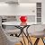 Fab Glass and Mirror 32" Round 1/2" Inch Thick Tempered Flat Edge Polish Glass Table Top, Clear