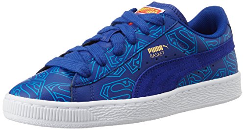 PUMA Basket Superman Jr, Low-Top Niñas, Azul-Blau (Sodalite Blue-Sodalite Blue 01), 33 EU