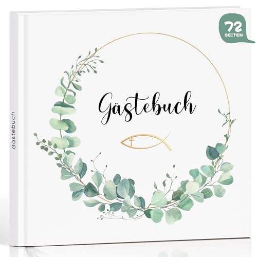 Gästebuch für Kommunion, Konfirmation, Jugendweihe, Taufe, Hochzeit |...