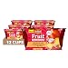 Del Monte Fruit & Chia Snack Cups, Peaches in Strawberry Dragon Fruit Flavored Chia, 7-Ounce Cups, 6-Pack of 2-Count Boxes (12 Cups Total)