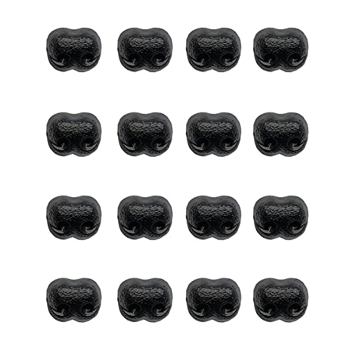 TJCGCKK 50 PCS Plastic Safety Stuffed Noses Craft Doll DIY Nose Doll Making Supplies with Washers for Crochet Toy 8mm
