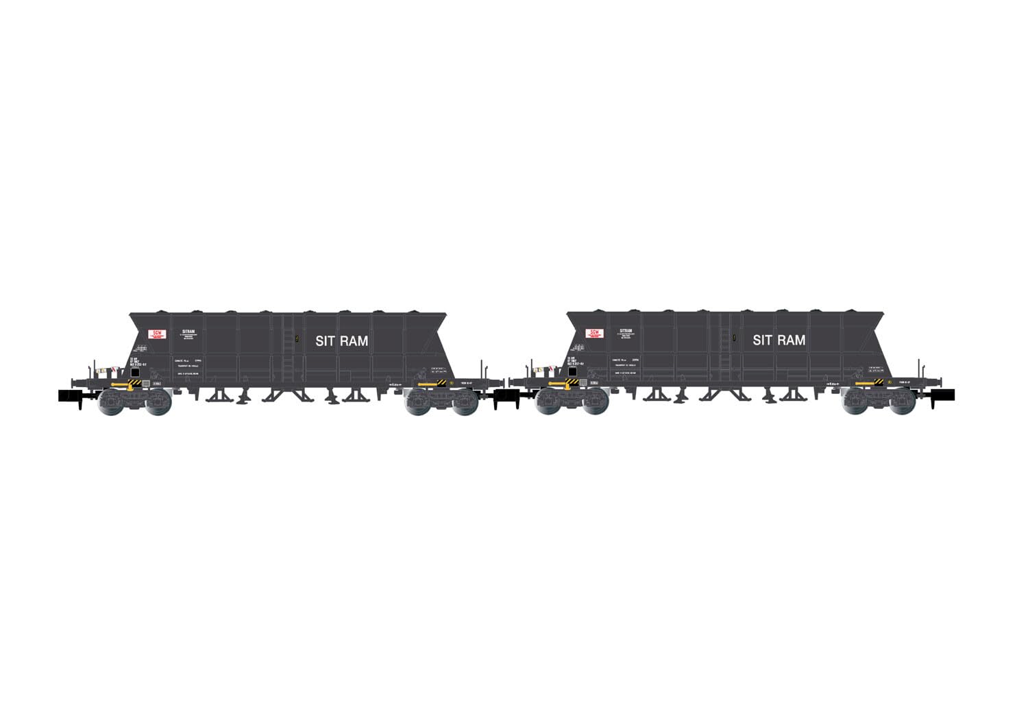 Arnold HN6552-1 Wagon Trémie SNCF à Charbon Faoos Transfesa Ep IV-V - N
