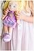 DIBSIES Personalized Butterfly Snuggle Doll - 15 Inch (Brunette - Brown Eyes)