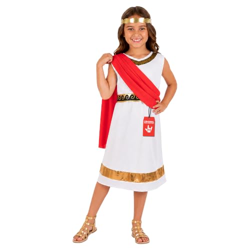 Disfraz Toga para Niñas Small Blanco