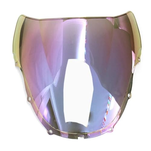 Bulle Double Courbure Noire Iridium pour Moto Honda CBR600F F4 1999-2000