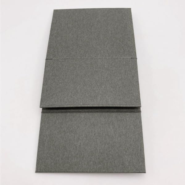 Mainetti Scatola regalo magnetica – 25 confezioni in cartone rigido con chiusura magnetica | scatola regalo vuota per matrimonio, Natale e compleanno | regalo di lusso unisex | Kraft grigio scuro