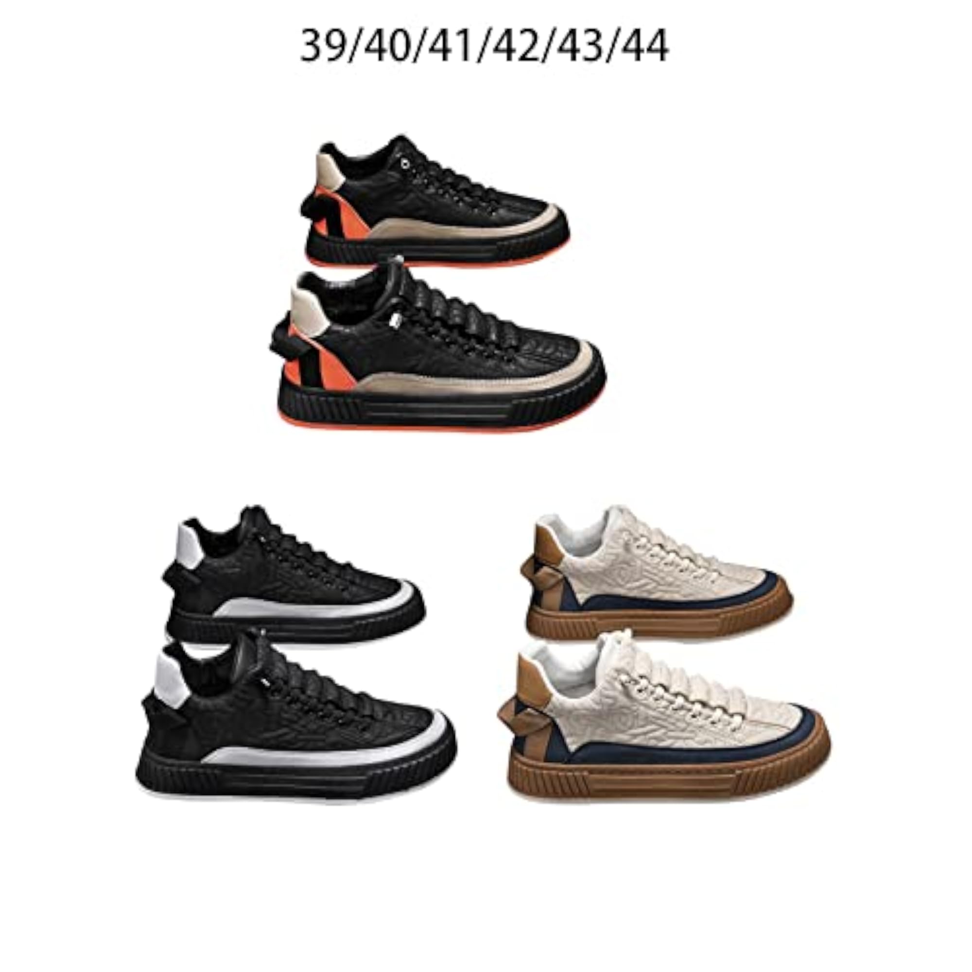 Men's Casual Sneakers with Thick Sole, Athletic Wear