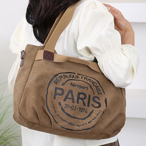 Sac de cours en toile style coréen pour fac et sorties
