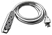 QVS 3-Outlet 3-Prong Extension Cord - 15