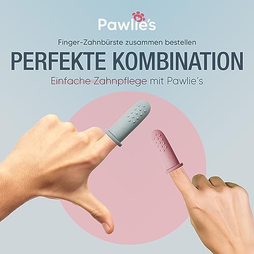 Pawlie's Hundezahnpasta - Natürliche Zahnpflege Hund gegen Zahnstein, Mundgeruch & Zahnfleischentzündung mit Magnolie & Vitamin E | Zahnpasta Hund, Dog Toothpaste, Zahnsteinentferner Hund