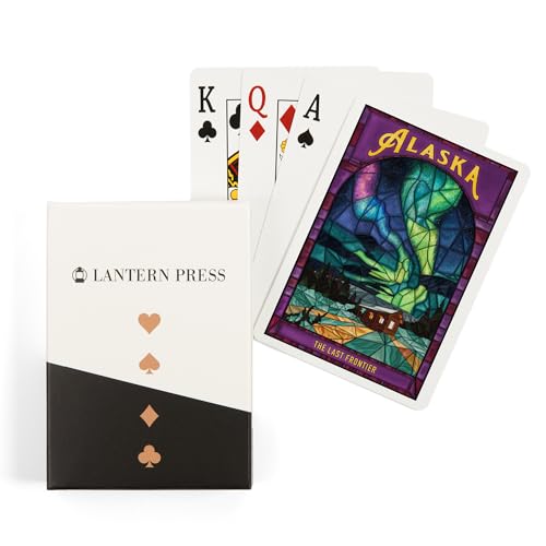 Baraja Lantern Press Alaska, 52 cartas tamaño póker