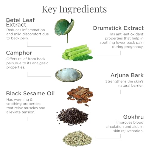 Forest Essentials Kshadathylam Mother's Back Pain Oil - Image 3