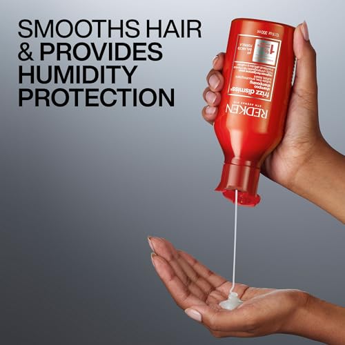 Image of Redken Frizz Dismiss Shampoo With Smoothening Complex, 300 ml | Professional pH Balancing Shampoo for Dry & Frizzy Hair | Smoothens Hair, Adds Shine & Manages Frizz | For Men & Women (Pack of 2)