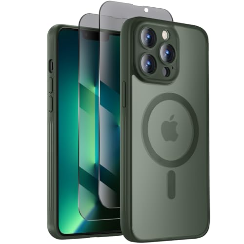 Image of Symcele Designed for iPhone 13 Pro Max Case, Alpine Green