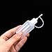 DEPEPE 30pcs Needle Applicator Tip Bottles, 1oz 30ml Translucent Glue Bottles, with 5 Plastic Funnels, for DIY Quilling Craft, Acrylic Painting
