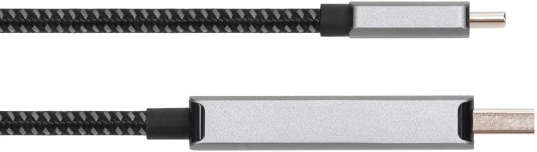 Monoprice USB-C to DP Cable - 6 Feet | 8K@60Hz, 4K@144Hz/120Hz, 2K@240Hz, Compatible with MacBook Pro/Air, iPad Pro, USB-C Port Android, Laptops, Tablet, Phones