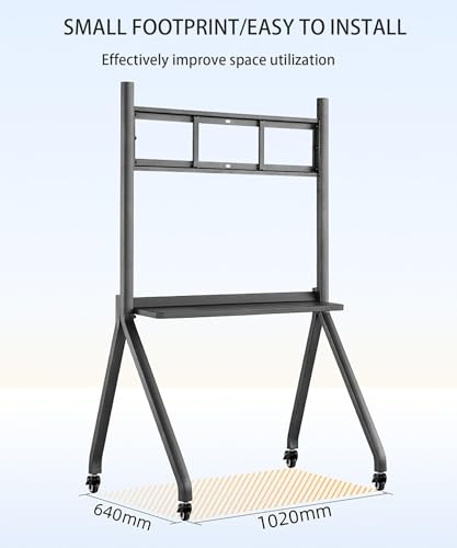 Soporte móvil para TV de 55-86 pulgadas miniatura 7