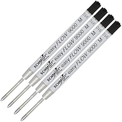 4 Pack - Schmidt easyFLOW 9000 - Black Ink