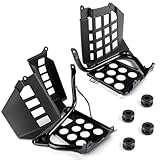 LH RH Black Nerf Bars Heel Guards Footrest for Yamaha 1990-2006 YFZ350 Banshee 350 3GD-27445-00-00 3GG-21691-00-00