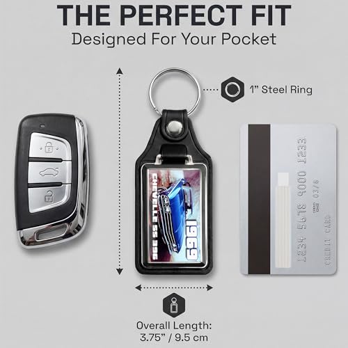 Image of Brotherhood Car Key Chain for Chevelle - Classic Models Keychain for Men and Women Gift Key Ring