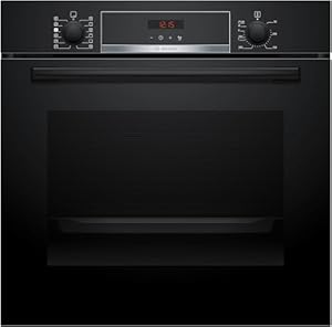 Bosch HQA574BB3 Serie 4 Dampf Backofen Schwarz