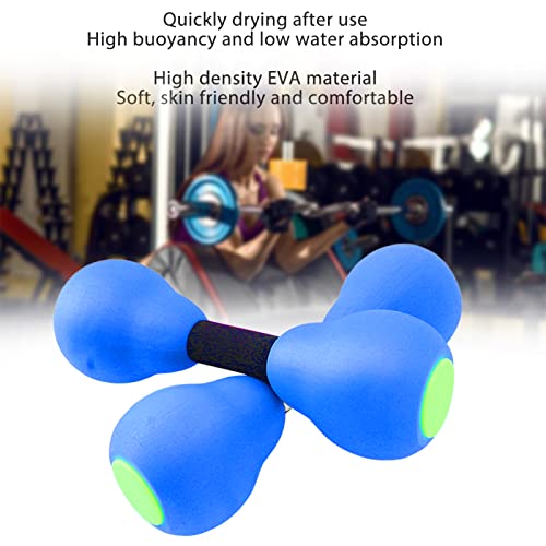Mancuernas Acuáticas para Ejercicio Aeróbico, Azul miniatura 4