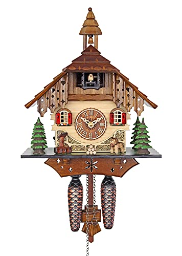 Adolf Herr HerrZeit Quartz Cuckoo Clock - The Black Forest Farm House AH 27 QM