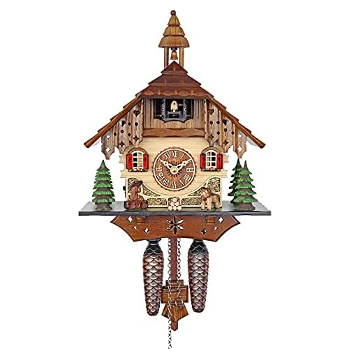 HerrZeit Quartz Cuckoo Clock – The Black Forest Farm House AH 27 QM