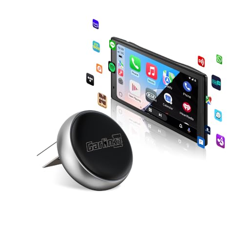 CarlinKit Mini-Ultra 3 Wireless Adater Converts Wired CarPlay/Android Auto to Wireless Plug and Play USB/Type-C OTA Upgrade
