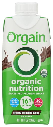 Image of ORGAIN Organic Creamy Chocolate Fudge Drink, 11 FZ