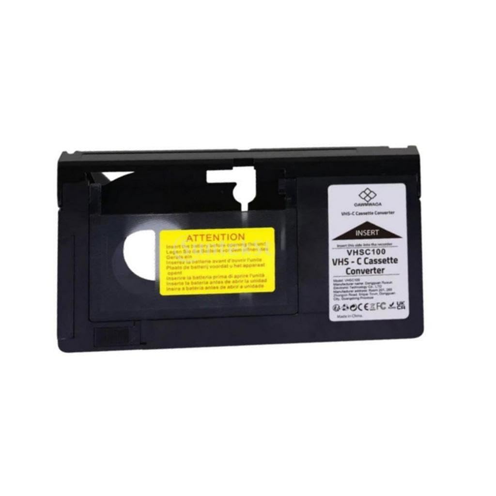 Qianly Adaptateur VHS vers Cassette Professionnel Haute Performance